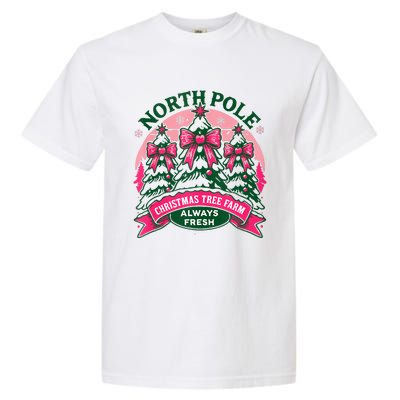 North Pole Christmas Trees Merry Christmas Tree Farm Tank Top Garment-Dyed Heavyweight T-Shirt