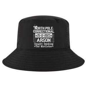 North Pole Correctional Arson Matching Family Christmas Cool Comfort Performance Bucket Hat