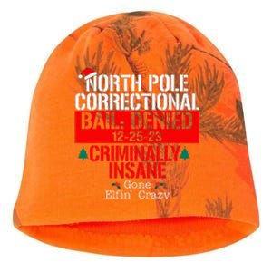 North Pole Correctional Bail Denied Criminally Insane Gone Kati - Camo Knit Beanie