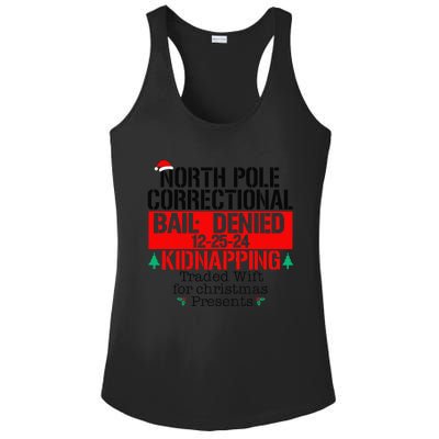 North Pole Correctional Kidnapping Traded Wift For Christmas Ladies PosiCharge Competitor Racerback Tank