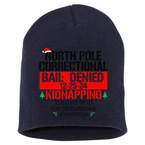 North Pole Correctional Kidnapping Traded Wift For Christmas Short Acrylic Beanie