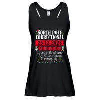 North Pole Correctional Kidnapping Traded Brother Christmas Ladies Essential Flowy Tank