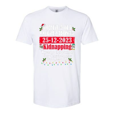 North Pole Correctional Kidnapping Traded Brother Christmas Softstyle® CVC T-Shirt