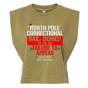 North Pole Correctional Bail Denied Failure To Appear Garment-Dyed Women's Muscle Tee