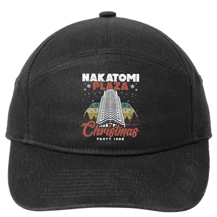 Nakatomi Plaza Christmas Party 1988 Vintage 7-Panel Snapback Hat