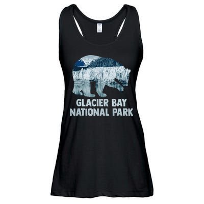 National Park Conservation Glacier Bay National Park Ladies Essential Flowy Tank