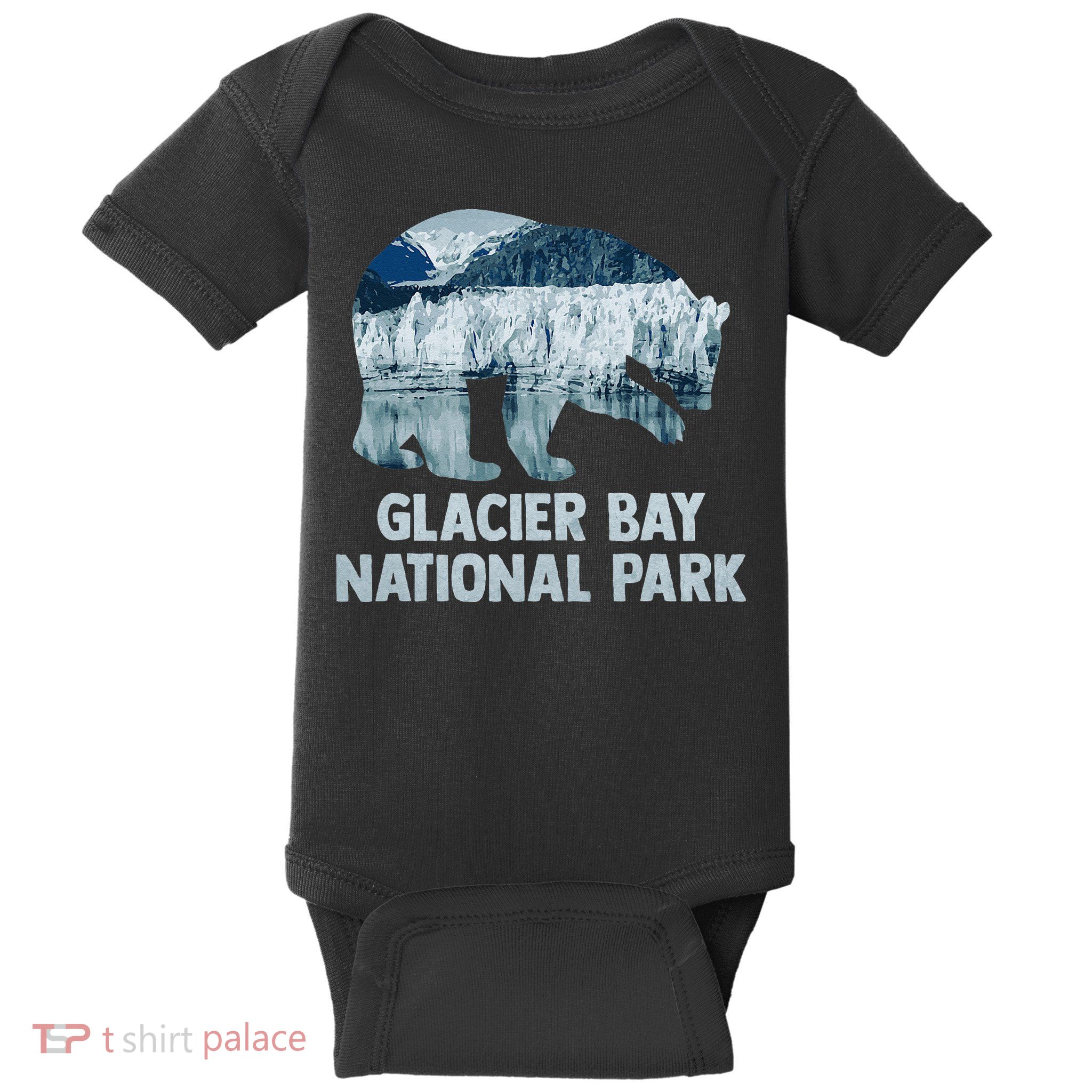 National Park Conservation Glacier Bay National Park Baby Bodysuit