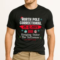 North Pole Correctional Dui Sleiging Under The Influence Performance Shirt