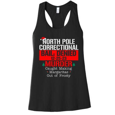 North Pole Correctional Bail Denied Murder Caught Making Women's Racerback Tank