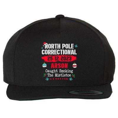 North Pole Correctional Arson caught smoking the mistletoe Wool Snapback Cap