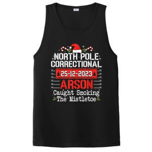 North Pole Correctional Arson Matching Family Christmas PosiCharge Competitor Tank