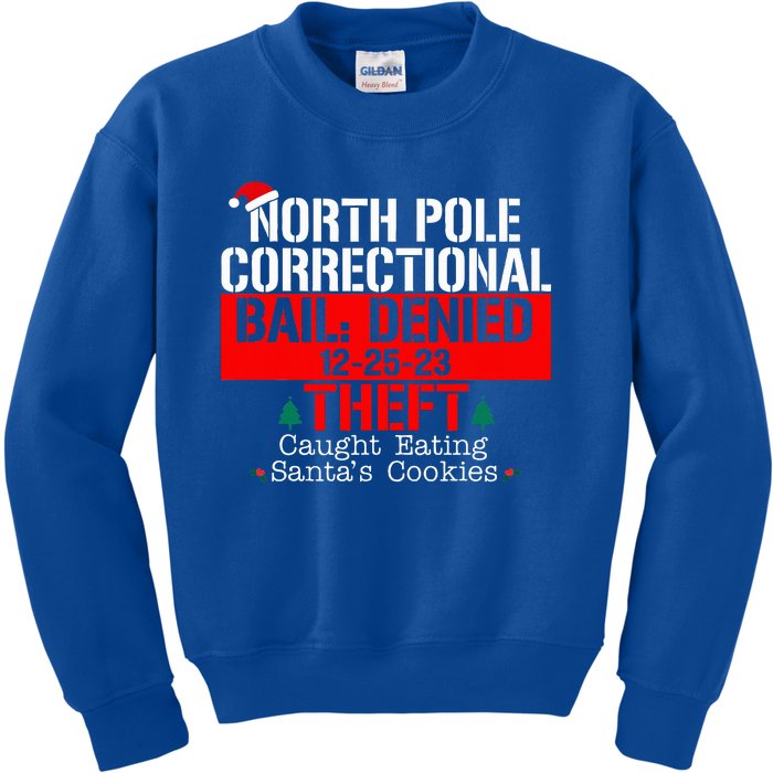 North Pole Correctional Bail Denied Theft Caught Eating Kids Sweatshirt