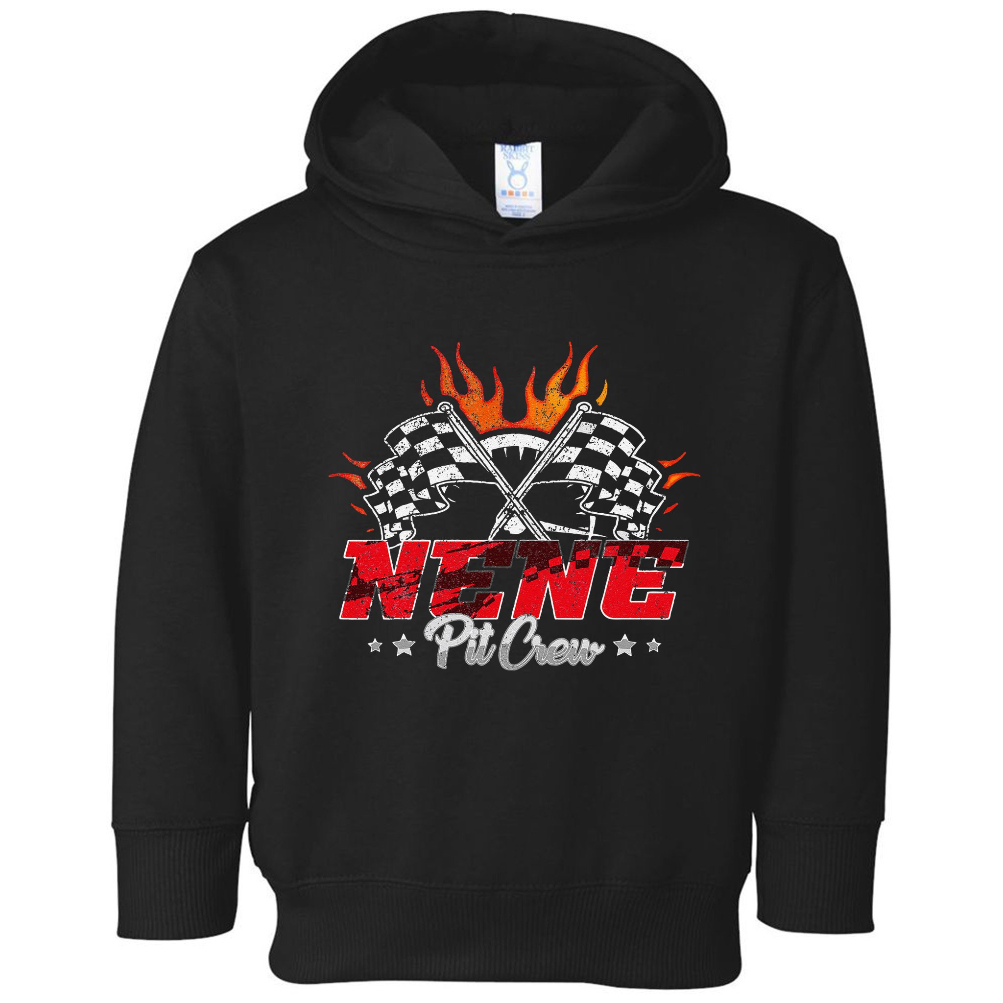 Nene Pit Crew Race Car Birthday Party Racing Family Toddler Hoodie