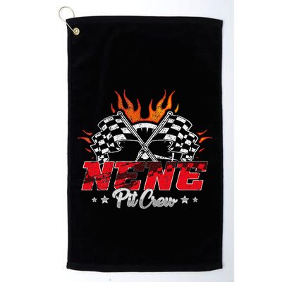 Nene Pit Crew Race Car Birthday Party Racing Family Golf Towel