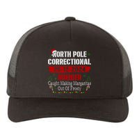 North Pole Correctional Murder Caught Making Margaritas Xmas Yupoong Adult 5-Panel Trucker Hat