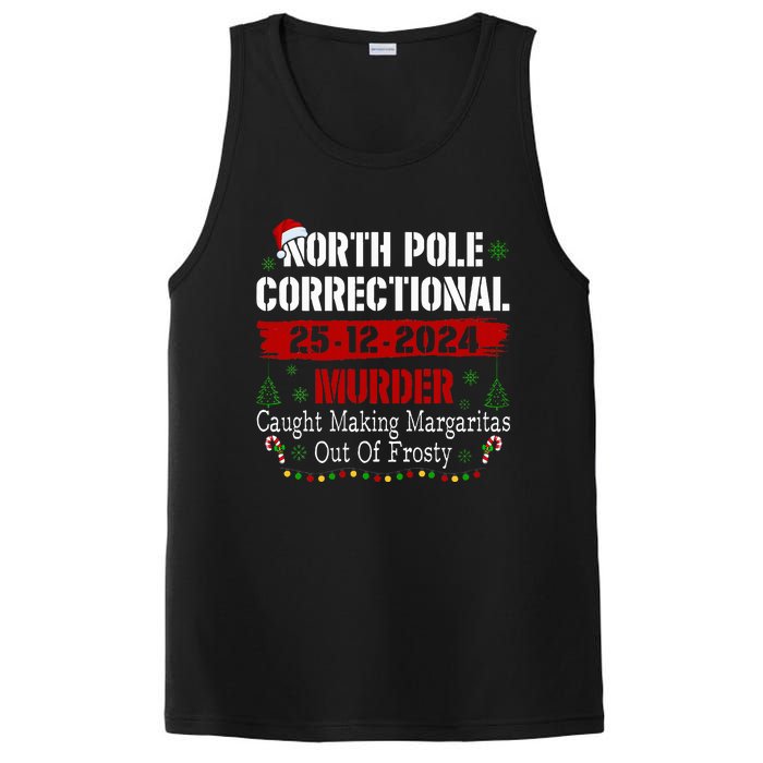 North Pole Correctional Murder Caught Making Margaritas Xmas PosiCharge Competitor Tank