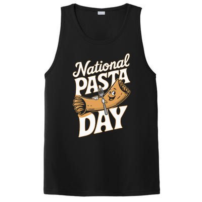 National Pasta Day Lovers Design For Foodies Food Lover PosiCharge Competitor Tank