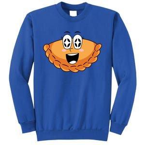 National Pierogi Day Smile Face Pierogi Funny Gift Sweatshirt