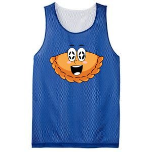 National Pierogi Day Smile Face Pierogi Funny Gift Mesh Reversible Basketball Jersey Tank