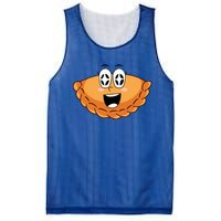 National Pierogi Day Smile Face Pierogi Funny Gift Mesh Reversible Basketball Jersey Tank