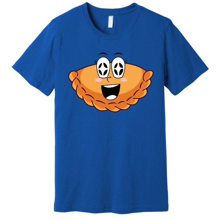 National Pierogi Day Smile Face Pierogi Funny Gift Premium T-Shirt