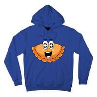 National Pierogi Day Smile Face Pierogi Funny Gift Tall Hoodie