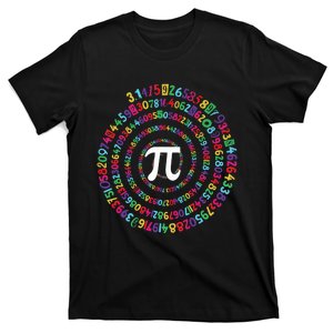 National Pi Day Colorful Math Teacher Lover Gifts T-Shirt