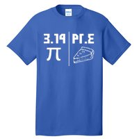 National Pi Day Cute Gift Math Teacher Pie Equals Pie Gift Tall T-Shirt