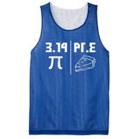 National Pi Day Cute Gift Math Teacher Pie Equals Pie Gift Mesh Reversible Basketball Jersey Tank