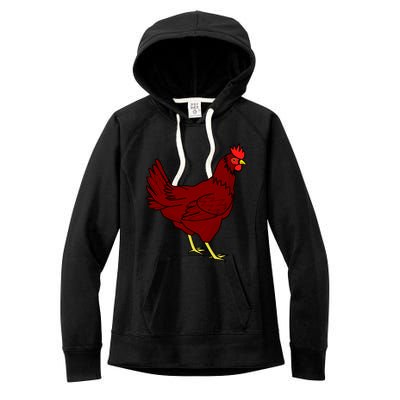 National Poultry Day Chiken Train Your Chickens Gift Women's Fleece Hoodie