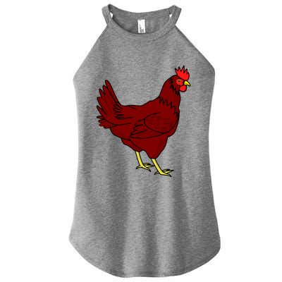 National Poultry Day Chiken Train Your Chickens Gift Women’s Perfect Tri Rocker Tank