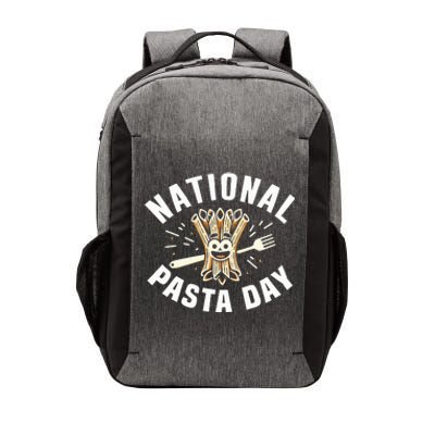 National Pasta Day Lovers Design For Foodies Funny Pasta Vector Backpack