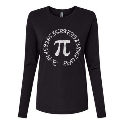 National Pi Day 3 14 Math Teacher Mathematics Stem Pie Gift Womens Cotton Relaxed Long Sleeve T-Shirt