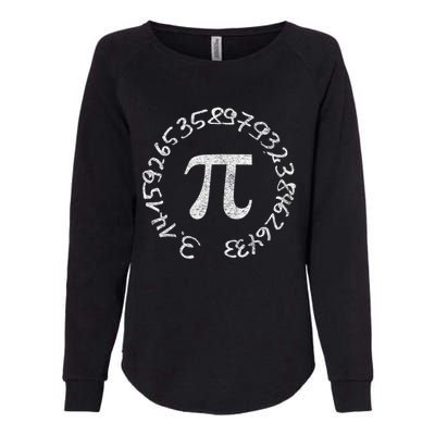 National Pi Day 3 14 Math Teacher Mathematics Stem Pie Gift Womens California Wash Sweatshirt