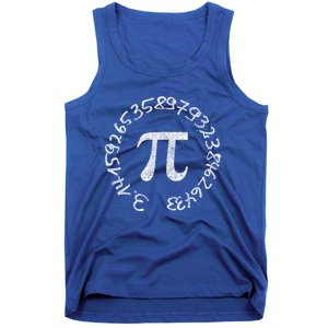 National Pi Day 3 14 Math Teacher Mathematics Stem Pie Gift Tank Top