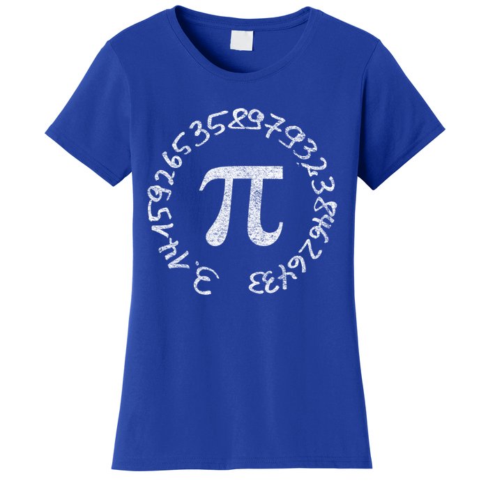 National Pi Day 3 14 Math Teacher Mathematics Stem Pie Gift Women's T-Shirt