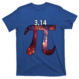 National Pi Day 3 14 Pi Symbol Math Science Gift Pi Space Gift T-Shirt