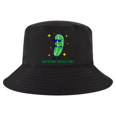 National Pickle Day Funny Cool Comfort Performance Bucket Hat