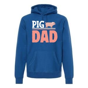 National Pig Day Pig Dad Gift Premium Hoodie