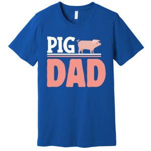 National Pig Day Pig Dad Gift Premium T-Shirt