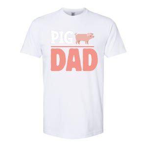 National Pig Day Pig Dad Gift Softstyle CVC T-Shirt