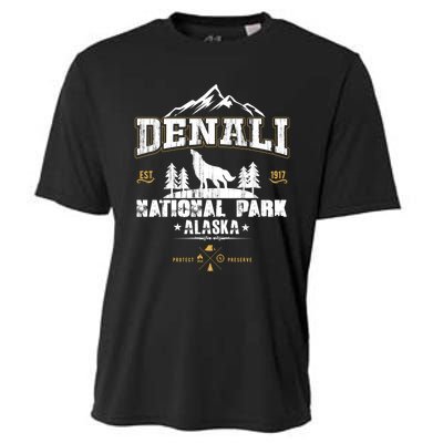 National Park Denali Alaska Cooling Performance Crew T-Shirt