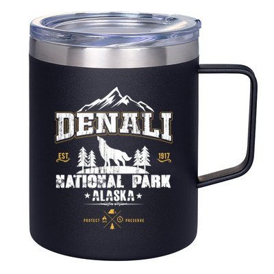 National Park Denali Alaska 12oz Stainless Steel Coffee Mug