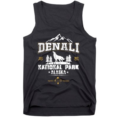 National Park Denali Alaska Tank Top