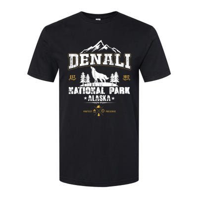 National Park Denali Alaska Softstyle CVC T-Shirt