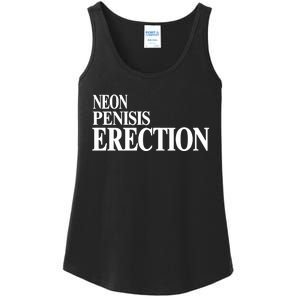 Neon Penisis Erection Ladies Essential Tank