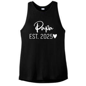 New Papa Est. 2025 Ladies PosiCharge Tri-Blend Wicking Tank