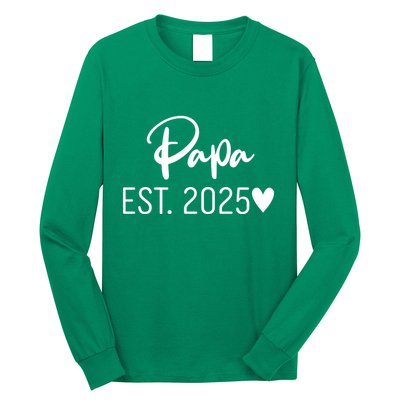 New Papa Est. 2025 Long Sleeve Shirt