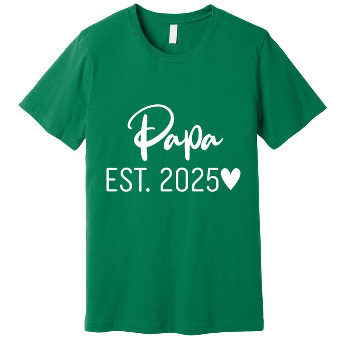 New Papa Est. 2025 Premium T-Shirt