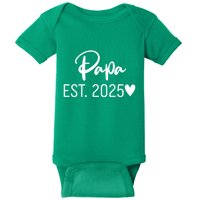 New Papa Est. 2025 Baby Bodysuit
